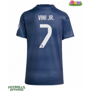 Real Madrid Vinicius Junior #7 Bortatröja Kvinnor 2025-26 Kortärmad